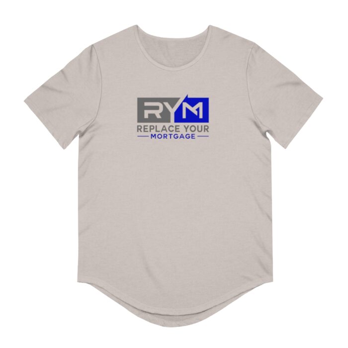 Men's Jersey Curved Hem Tee - Image 2